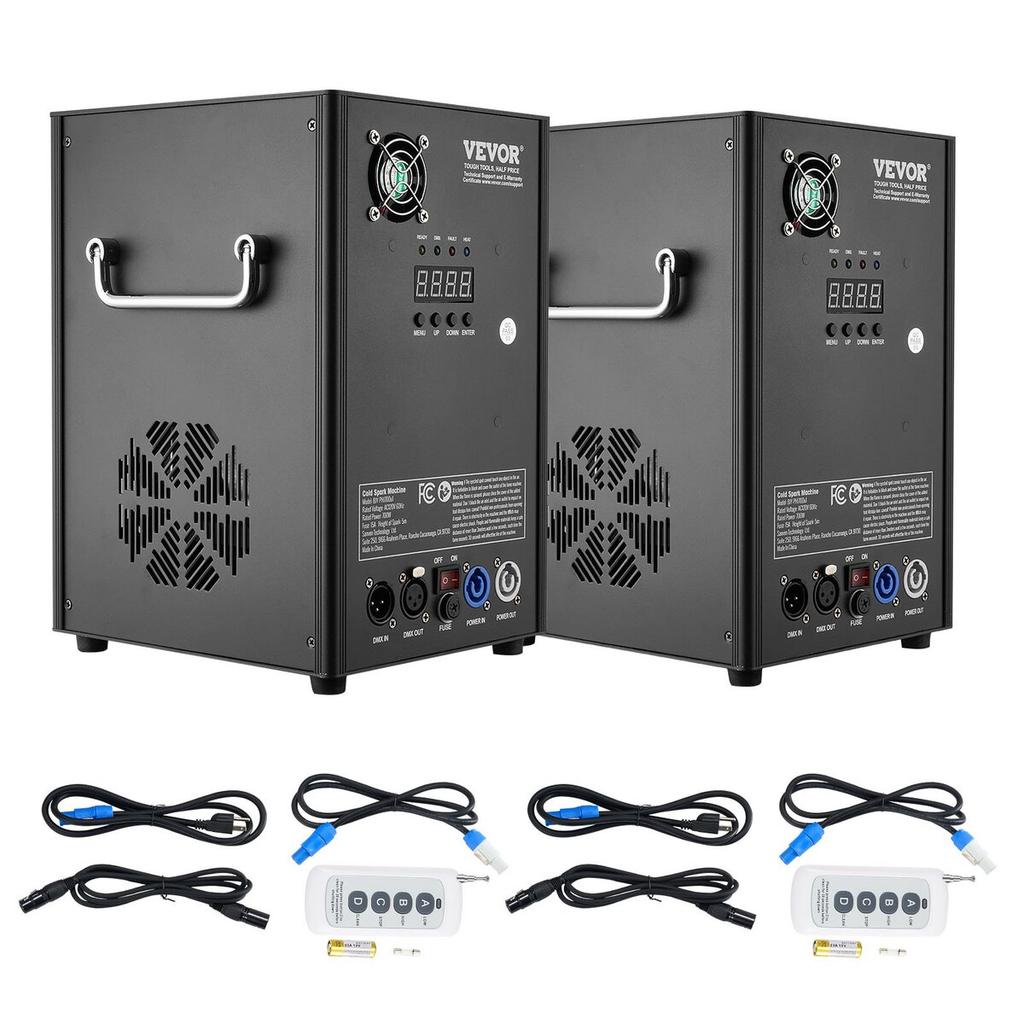 Cold Spark Firework Machinex2 700W 2-5M Stage DJ Wedding Event Party