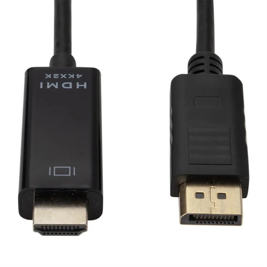 4K*2K DisplayPort To HDMI-Compatible Adapter DP To HDMI Converter 1.8m Cable for Desktop Laptop PC TV Monitor Projector