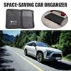 Центральная консольная сумка для хранения, держатель, застежка-молния, многоцелевой автомобильный перчаточный ящик большой емкости