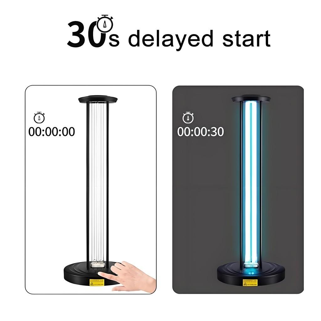 38Вт/65Вт/100Вт УФ-лампа стерилизатор Профессиональная УФ-лампа для дезинфекции и стерилизации Озоновая лампа Бытовая ультрафиолетовая лампа для уничтожения микробов