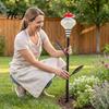 Unique Housewarming Gifts for Gardeners Hummingbird Feeder Garden Stakes, Vintage Flower Bird Nectar Feeders, Feeders Outdoors Outdoor Yard