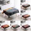 Seaside Scenery Tablecloth Sunset   Antifouling Waterproof Rectangular Kitchen Dining Table Home Decoration