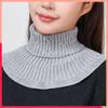 Women's And Winter Warm Neck Collar For Protecting The Cervical Spine, Decorative Fake Collar, Knitted