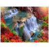Diamond Painting Waterfall Natural Landscape Full Round Cross Stitch Diamond Embroidery