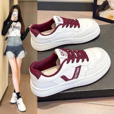 2025 осень новые универсальные повседневные туфли показывают маленькие, легкие и удобные спортивные кеды с круглым носком женские спортивные туфли