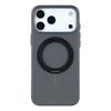 KIGC Магнитный чехол для iPhone 17 Pro Max с вращающейся подставкой Жесткая ПК задняя крышка для телефона