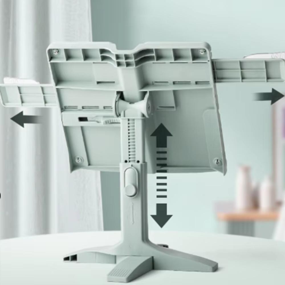 Adjustable Angle Lifting Landing Book Stand Extendable Book Holder Portable Reading Bookshelf  Pad