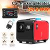 All In One 5-8KW Car Air Diesels Heater 12V One Hole for Trucks Homes Boats Bus +LCD Key Switch+English Remote