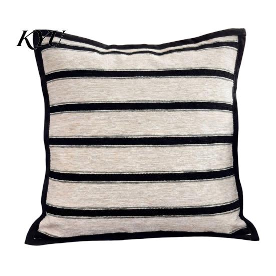 Modern Home Decor Cushion Covers Embroidered Cover, Geometric Throw Pillow Artistic Soft Cases for Sofa Case Bedroom Living Room, 18 x Inches Bed