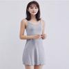 Elegant Women Tank Top Cami Mini Short Dress With Adjustable Spaghetti Straps