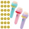 3Pcs Slide Projector Flashlight Projection Lighting Story Flashlight Slide Lamp Educational