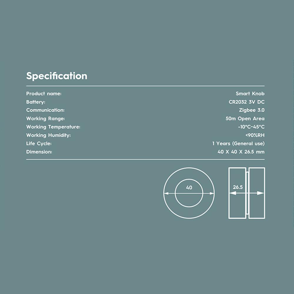 ZigBee 3,0 умная кнопка, поворотная ручка для домашней автоматизации, связь с сценами, приложение, дистанционное управление