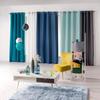 Rideau à œillets - DOUCEUR D'INTÉRIEUR - Microfibre unie - 140 x 280 cm - Gris - Tamisant