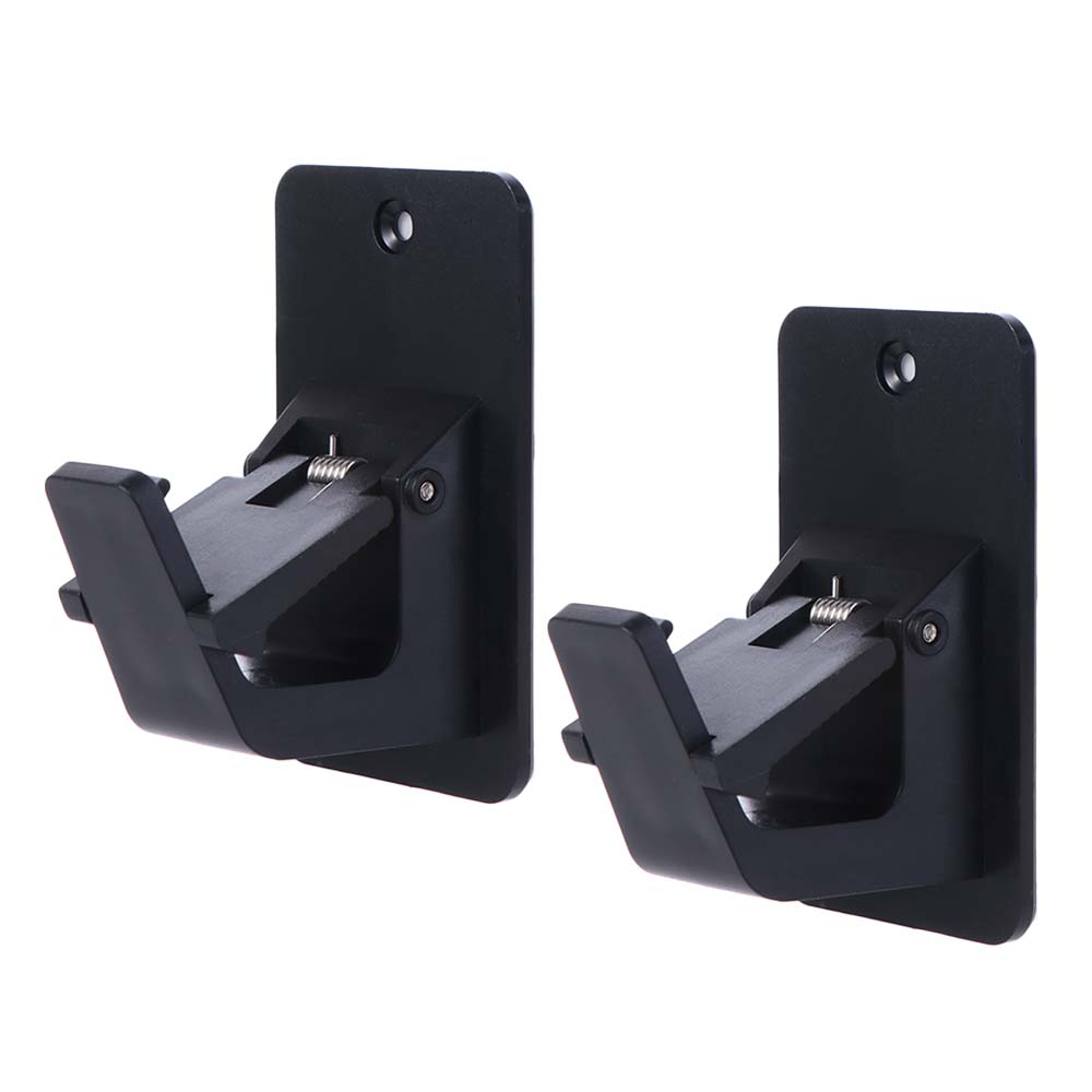 2Pcs Heavy-duty Curtain Hanging Hooks Wall-mounted Wall Rod Bracket Window Tools