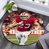 McCaffrey pattern round rug,Carpet Rug for Living Room Bedroom Playroom ,Non-slip Floor Mat,Holiday Gifts and Birthday Gifts.