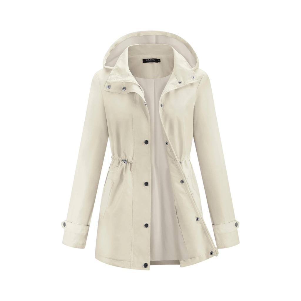 Женская однотонная ветровка с капюшоном и длинными рукавами, спортивная ветровка для альпинизма, куртка и топ