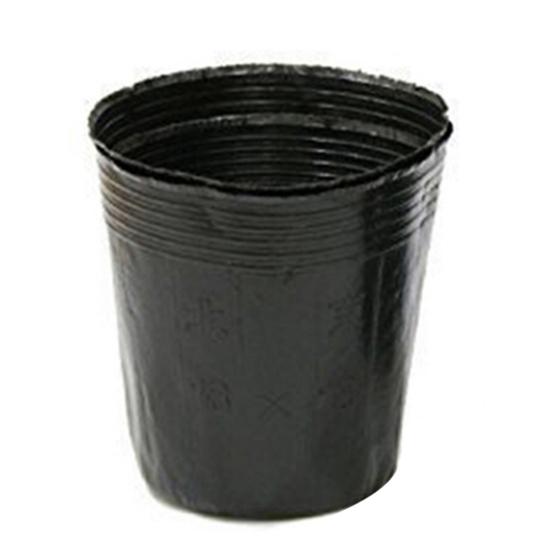 100 шт. посадочный горшок с большой головкой для дома, пластиковый цветочный контейнер, модный эластичный