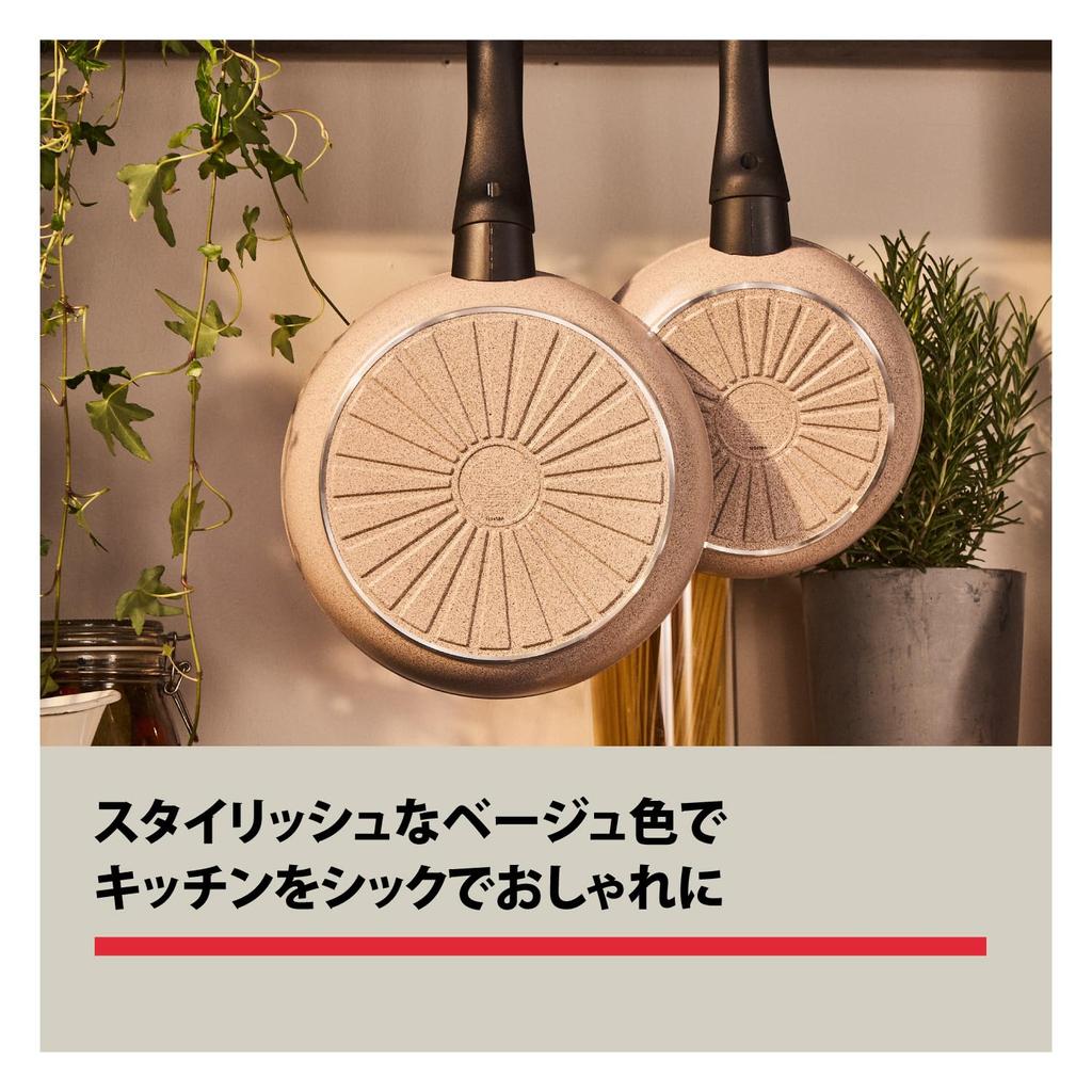 Ballarini Ceramic Frying Pan 20cm Made In IH Compatible Ceramic Coating Official LEDRO "Redro Italy" [Japan Product] Z1027-772