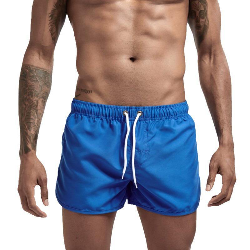2024 Мужские облегающие ультратонкие быстросохнущие пляжные шорты для летних видов спорта