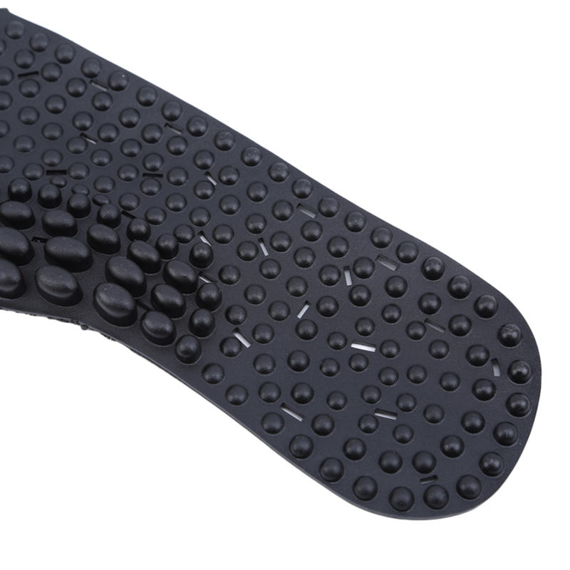 1 пара массажных стелек, акупрессура с отрицательными ионами, для ухода за ногами, дышащая стелька