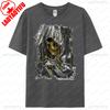Excellent Horror Exploration Game Death Stranding Tshirt Golden Skull Shirt Latest Trendy Style O-neck Hot Sale Menunisex Tops