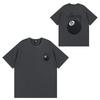 Mens Casual Short Sleeve Cotton T-Shirt With Letter Print Loose Fit Streetwear Style