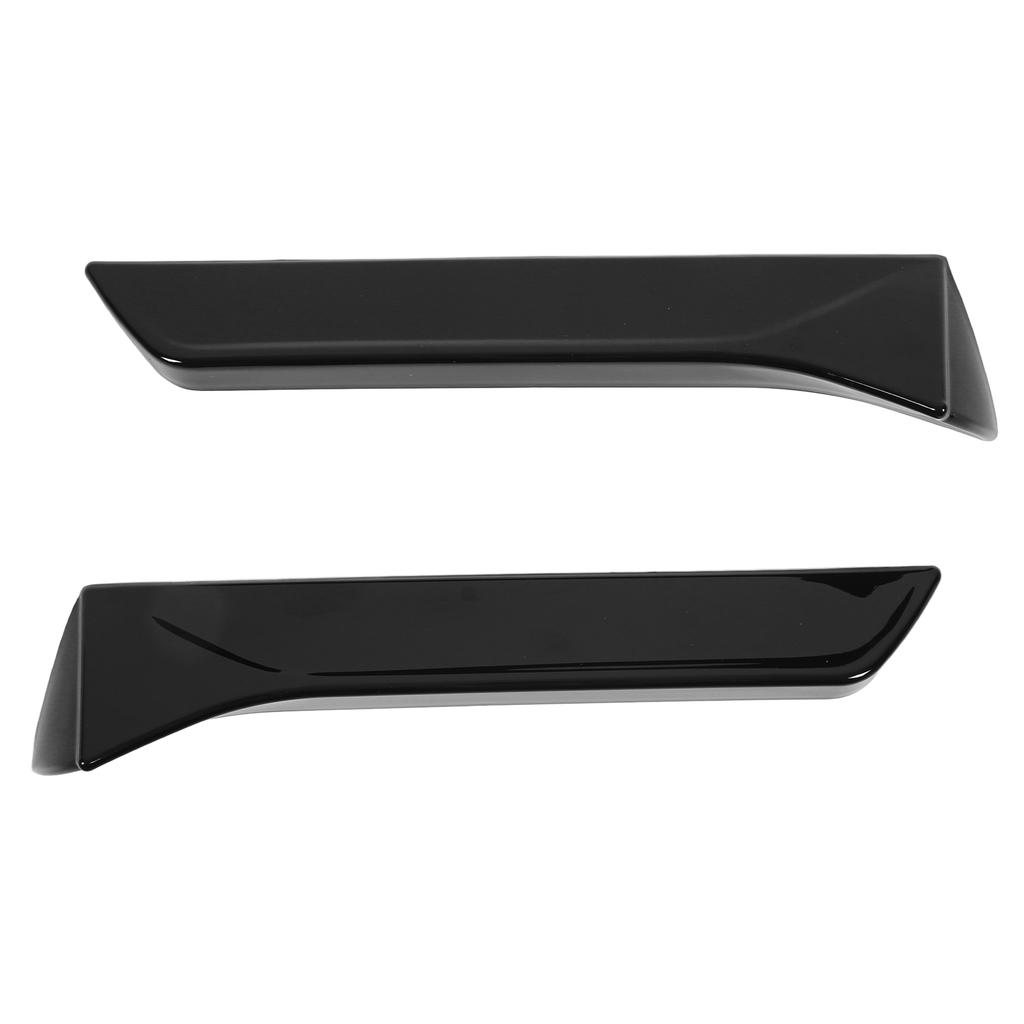 2PCS Rear Window Side Splitter Wing Exterior Trim Left Right Replacement for SEAT 5F FR Mk3 MK3.5 2013‑2021