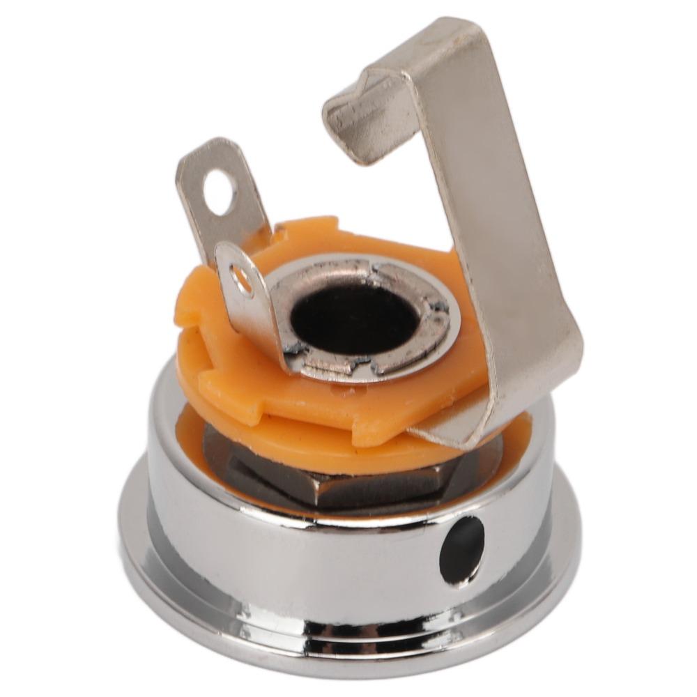 Silver/Golden Guitar Output Jack Metal Stereo Output Socket For Electric Guitar