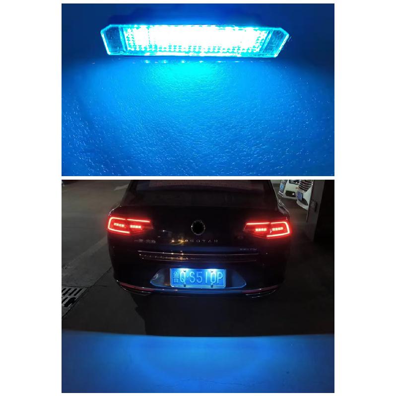 2Pcs For Volkswagen Golf 6 2008 2009 2010 2011 2012 LED Car License Number Plate Light Canbus No Error Auto Parts Accessories License Plate Lights 2