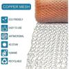 High Quality Rodent Netting, 100% Copper Anti Slug Snail Mice Rat Bird Nematodes Ferramol, Copper Knitted Netting(6 Meters)