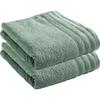 Set of 2 "Spa" Bath Towels 90 X 150 Cm / 400 Gr/m² - "Spa" Mint