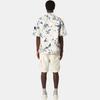 STONE ISLAND Камуфляжная однобортная рубашка с коротким рукавом Мужские рубашки Синяя K1S1511000-12S00E1-V009A