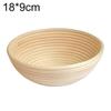 Плетеная из ротанга корзина для хранения хлеба, ферментации, выпечки, держатель для расстойки теста