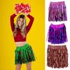 Взрослая юбка Дождь Бахрома Кисточка Вечеринка Юбка Яркий цвет Регулируемая Занавеска Мини-юбка Готовая к фестивалю Юбка для выступления