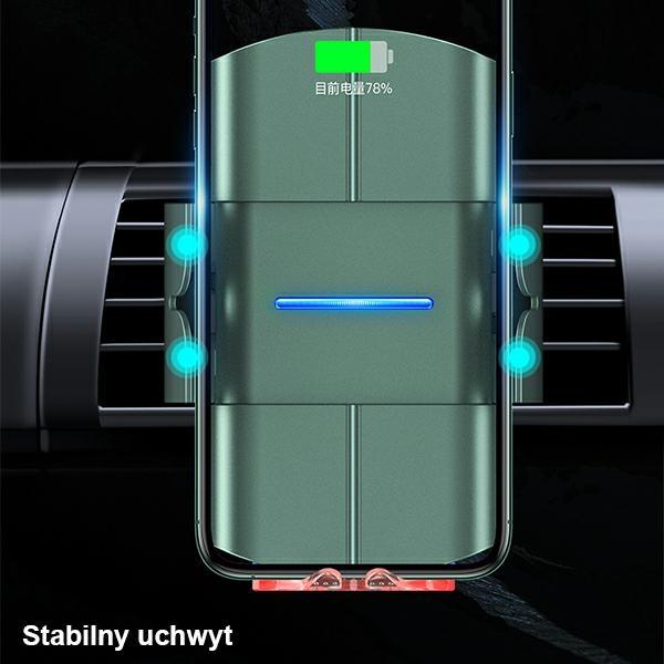 Usams Uchwyt Indukcyjny Us-Cd133 10Wautomatic Do Kratki Went. Czarny/Black Starod Cd133Zj01