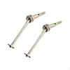 2Pcs RC Car CVD Driveshaft Metal Replacement,Easy To Install,Remote Control Part Spare for