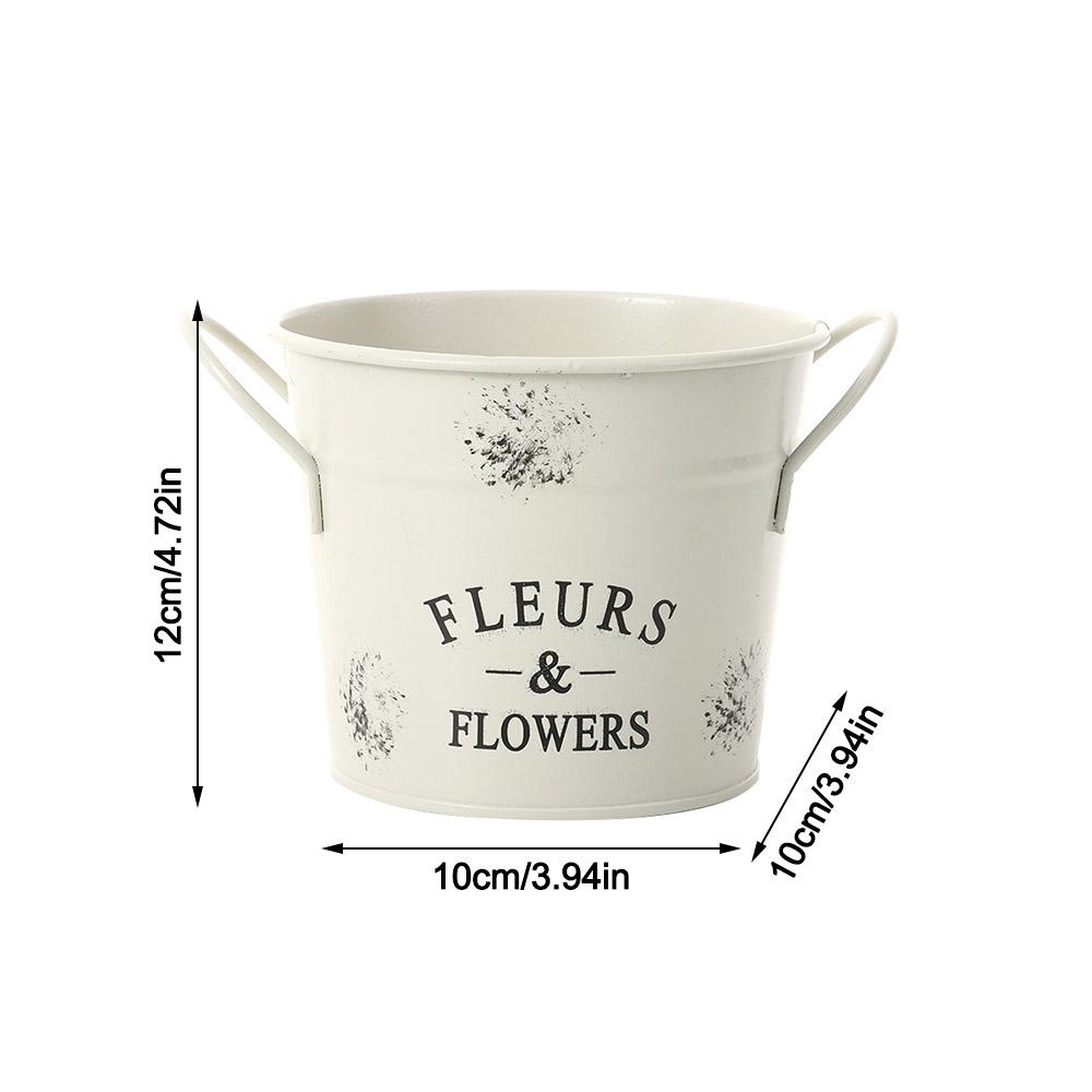 Главная Металлический кувшин Кувшин Цветочные горшки Цветочная ваза Садовый декор Ведро для цветов