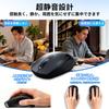 ZKBBA Wireless Bluetooth Instant DPI High High Easy Compatible with and MacBook 2.4GHz Mouse, Quiet, Connection, 3-Level Switching, Type-C