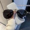 2024 Trendy Men's New Cool Sunglasses Personalized Women's Driving and Cycling Sunglasses Sun Protection Pilot Sunglasses