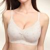 Women's Push Up Bra Seamless Wireless Bras Lace Floral Print Brassiere Comfortable Ladies Sexy Lingerie Cute Underwear