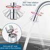 New Nozzle Bubbler Kitchen Sink Faucet Aerator 2 Mode Kitchen Faucet Spray Head Filter Adjustable Rotary Splashback Tap