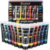 Acrylic Paints Set In Tubes 12 Colors 12x 75ml