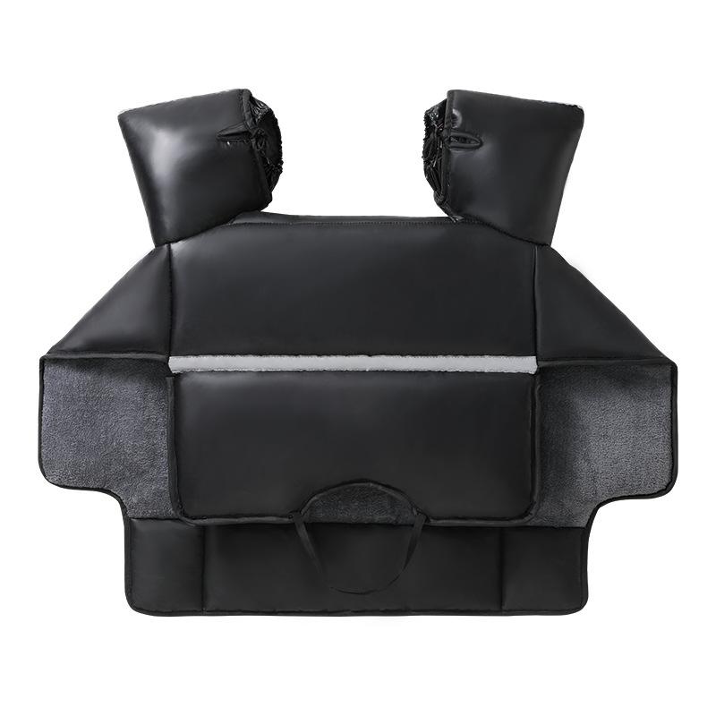 Зимнее одеяло для лобового стекла электромобиля, утолщенная бархатная защита плеч для тепловой защиты, одеяло для лобового стекла аккумулятора