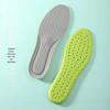 Comfortable PU Military Training Insoles: Super Soft, Anti-Pain, Shock-Absorbing, Sweat-Absorbing, Deodorizing, Wormwood-Scented for Men & Women
