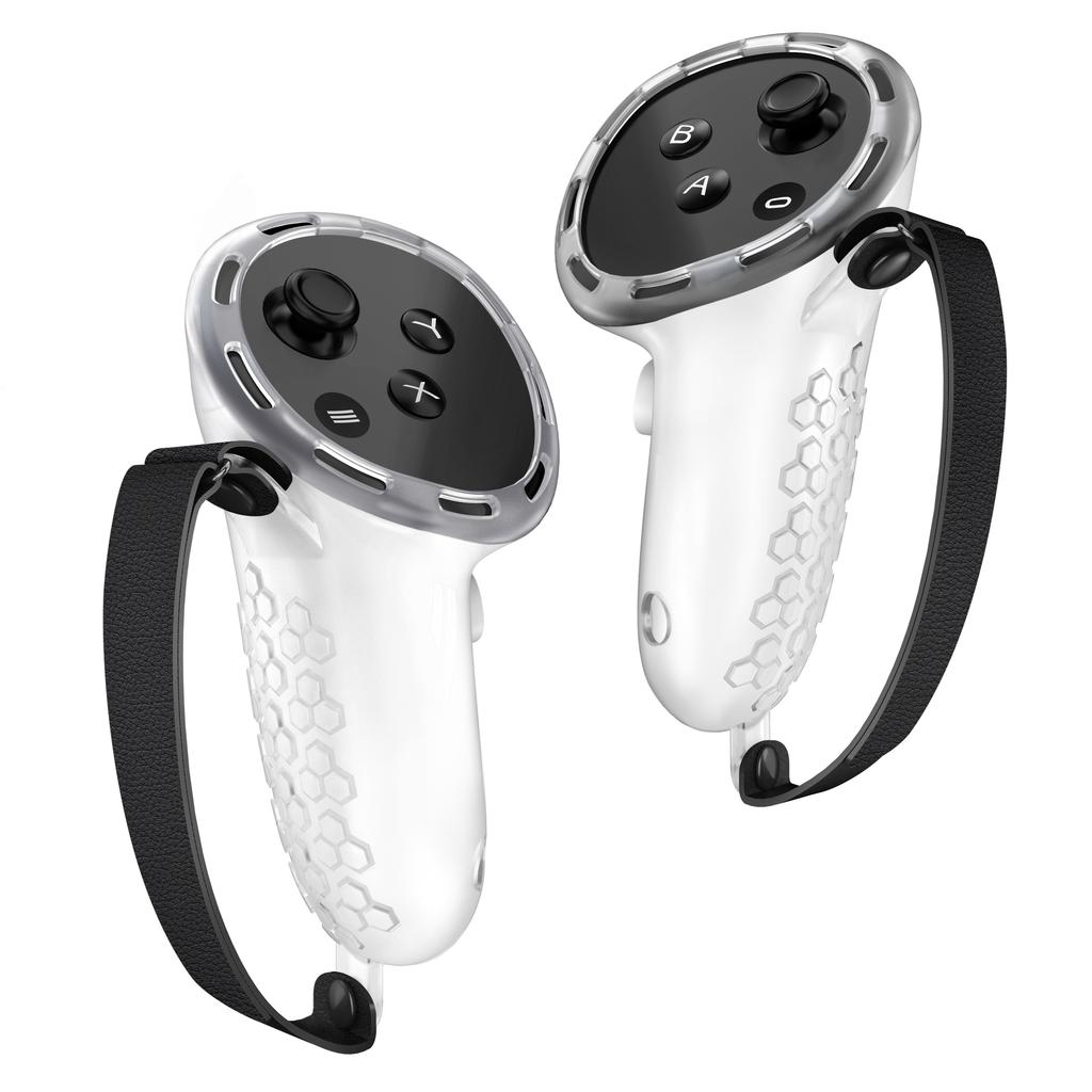 1 пара нескользящих силиконовых чехлов для контроллеров Meta Quest 3/3S VR