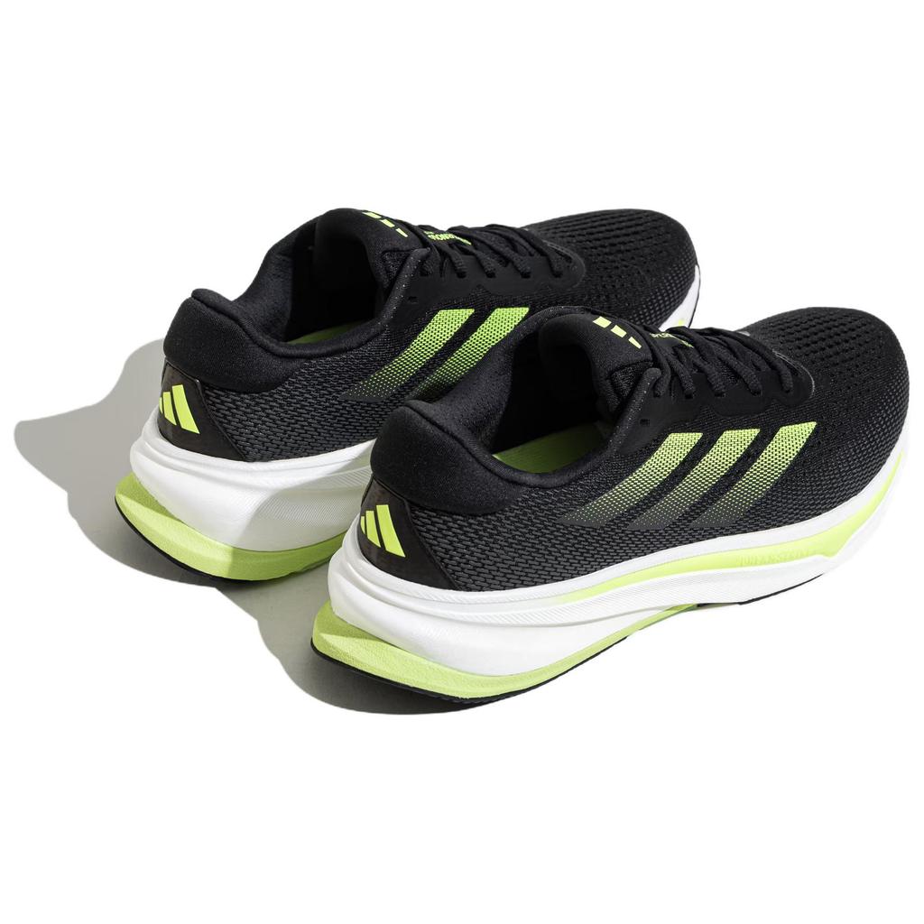 Adidas SUPERNOVA RISE Rebound Low Top Running Shoes Men's Black Sneakers JH9628