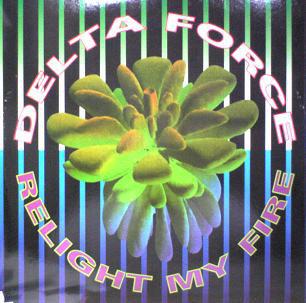 12inch Record DELTA FORCE Relight My Fire ABEAT1168 A.BeatC. 1994 Italy Dance Electronica Used