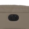 Electric Recliner Chair with Rising Function Cappuccino Faux Leather