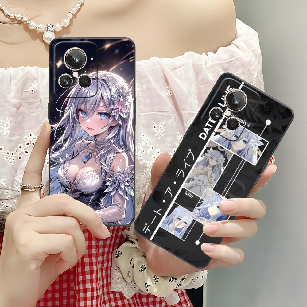 Чехол для мобильного телефона Date a Live Мио Такамия, матовый ТПУ, для Realme 15 14 13 12 11 10 9 Pro Plus T i Lite 5G, цветная печать