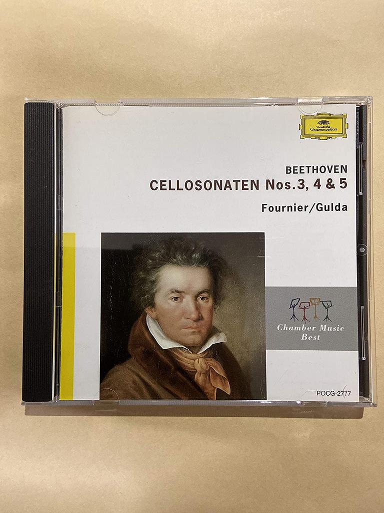 CD FOURNIER PIERRE GULDA FRIEDRICH Cello Sonata No. 3 in A major POCG2777 Japan Classical Used